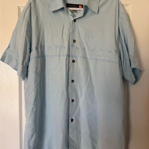 Quicksilver Light Blue Men's Shirt